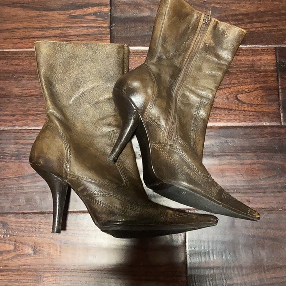Steve Madden genuine leather ankle boots - Picture 1 of 10